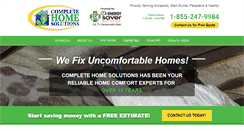 Desktop Screenshot of chomesolutions.com